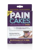 slide 1 of 1, Pain Cakes 2.875 Inch Stickable Cold Packs, 2 ct