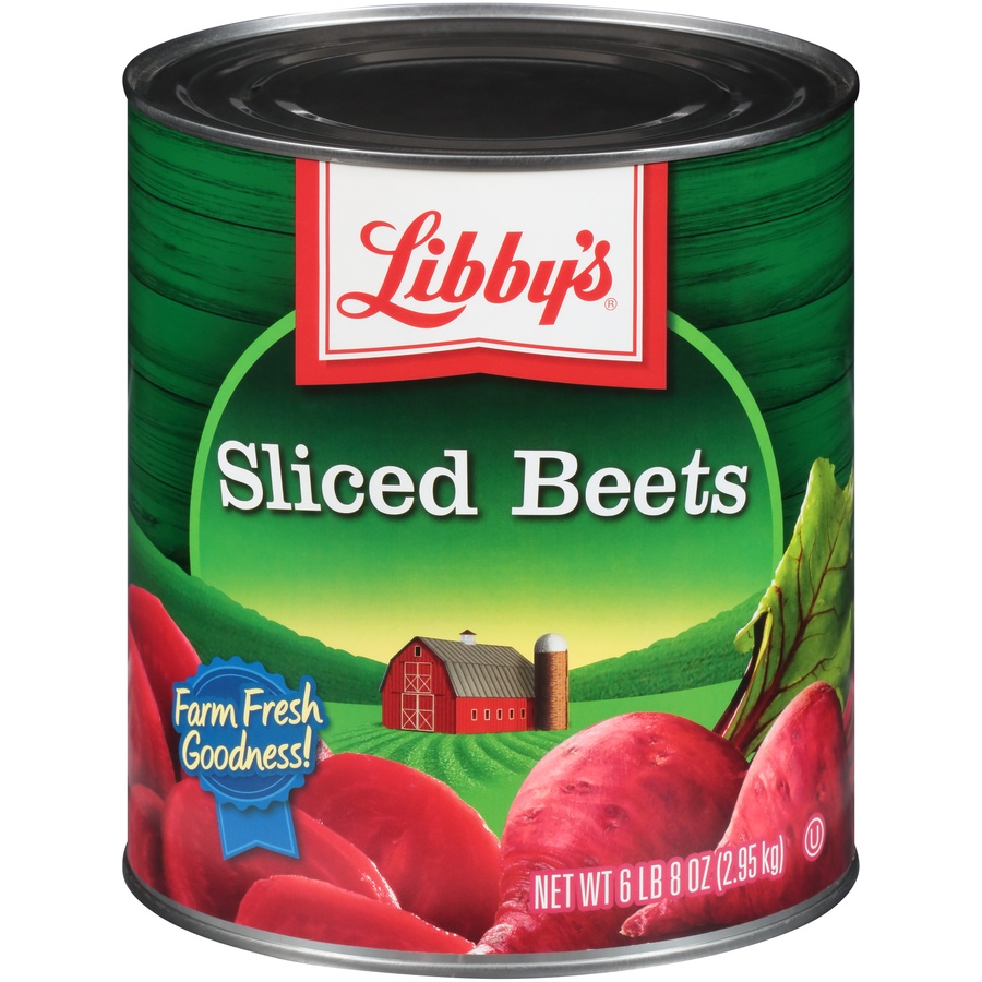 slide 1 of 1, Libby Sliced Beets, 104 oz