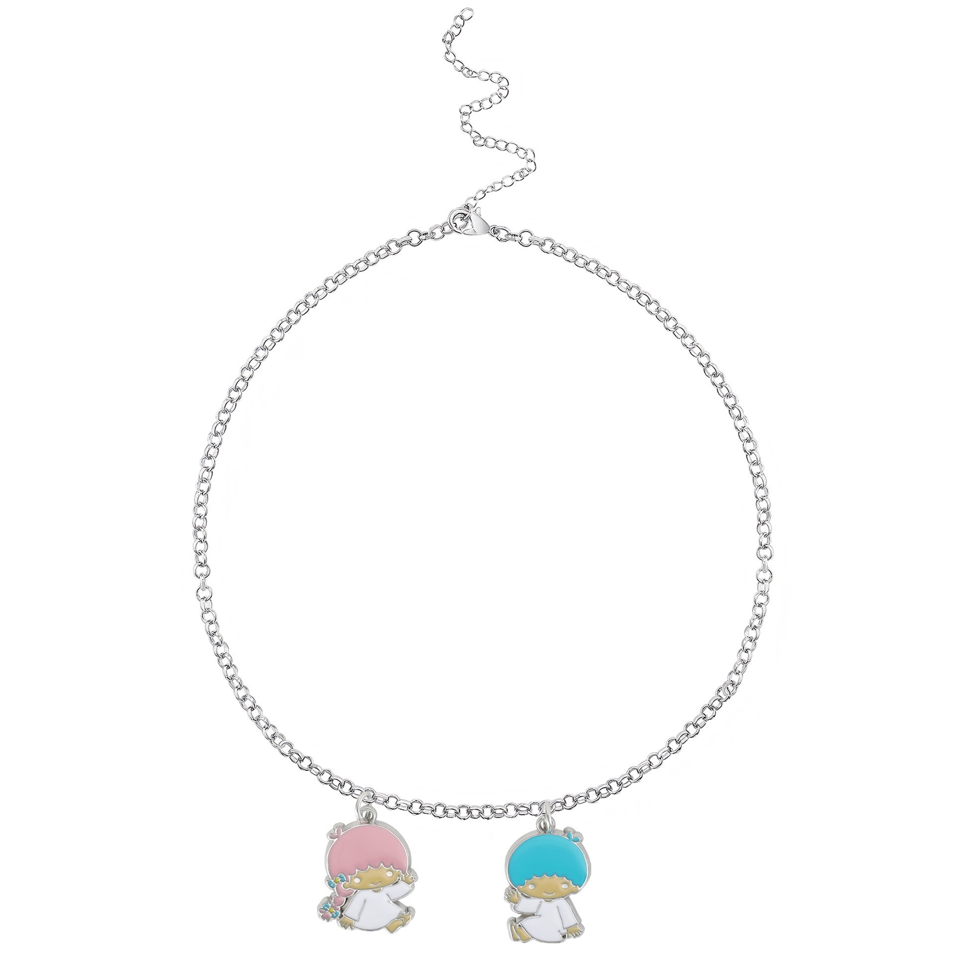 slide 2 of 3, Hello Kitty & Friends Little Twin Stars 2-Piece Enamel Charm Set, 2 ct