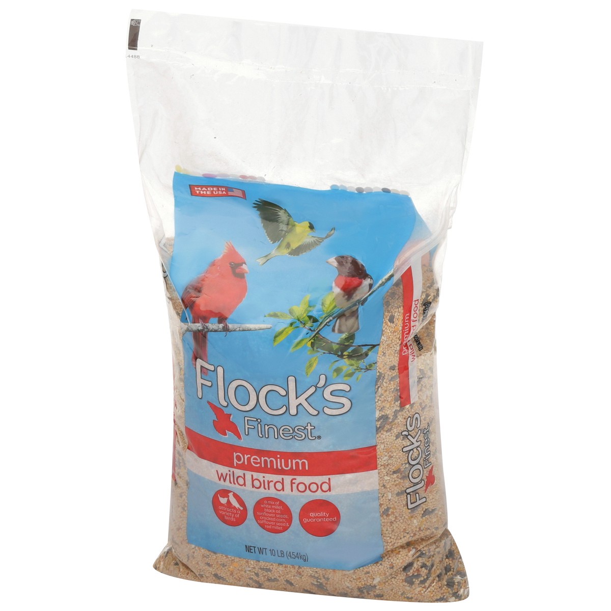 slide 12 of 12, Flock's Finest Premium Wild Bird Food, 10 lb