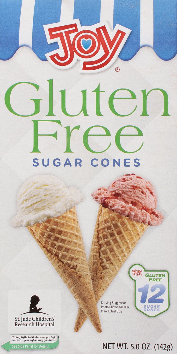 slide 2 of 9, Joy Gluten Free Sugar Cones 12 ea, 12 ct