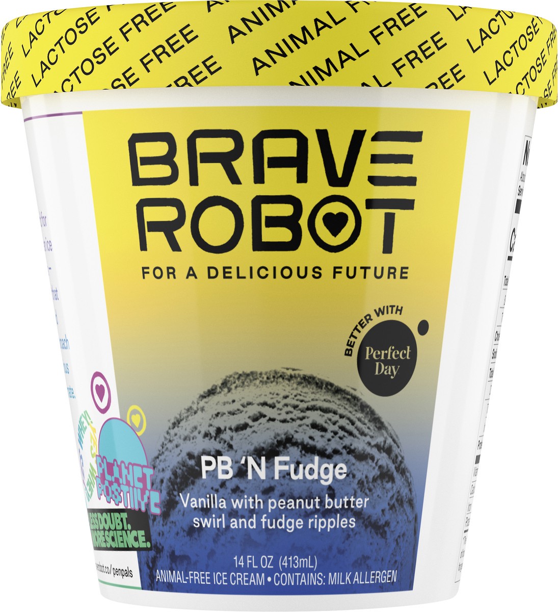 slide 4 of 7, Brave Robot Ice Cream, 14 oz