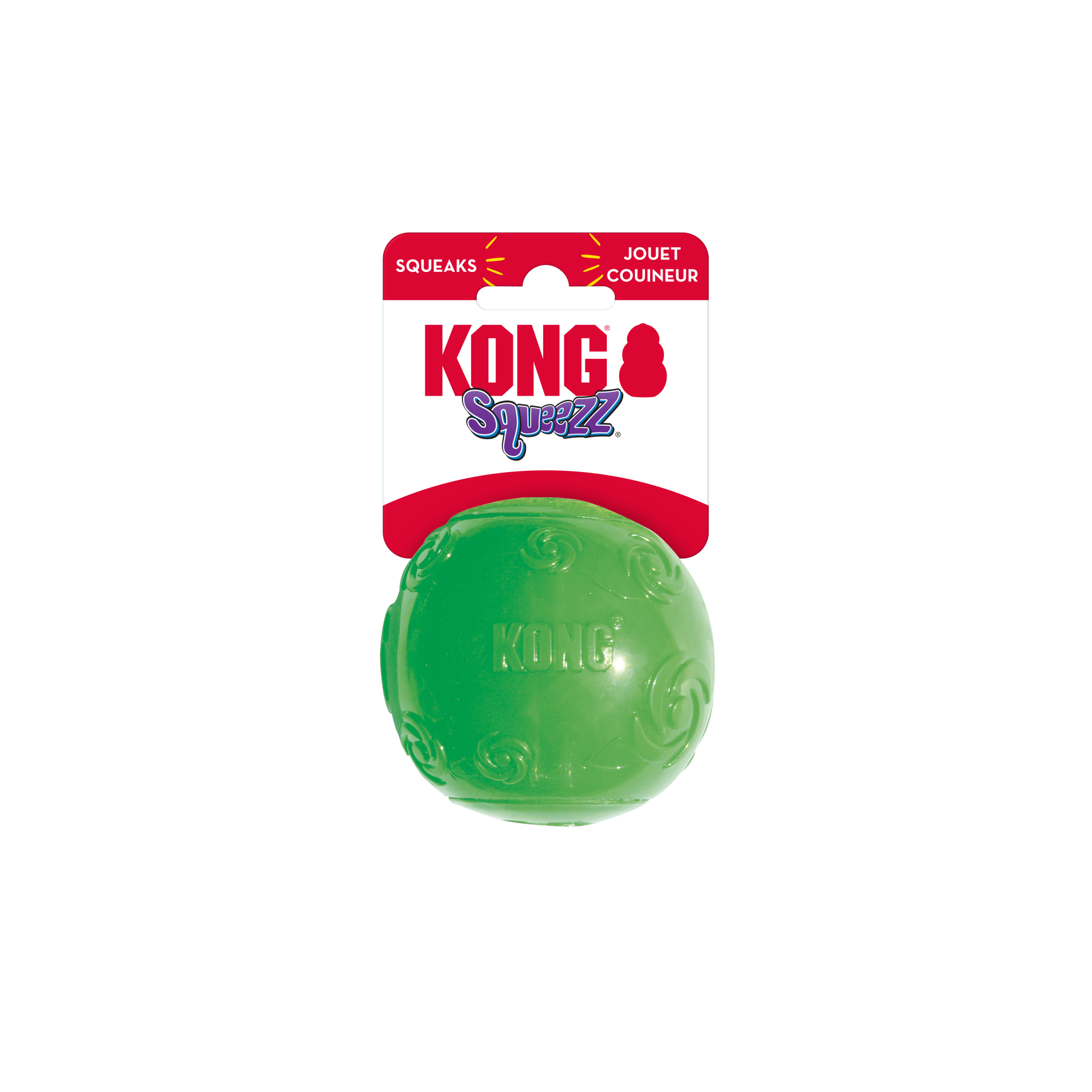 slide 2 of 4, KONG Squeezz Ball Assorted Lg, 1 ct