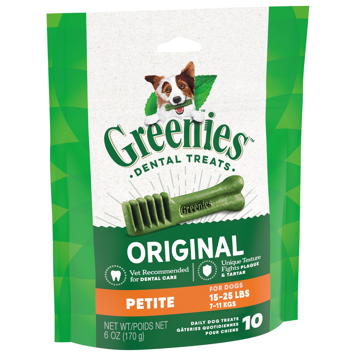 slide 8 of 9, Greenies Petite Original Dental Treats 10 ea, 10 ct