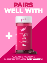 slide 5 of 7, Pink complete Prenatal w/ DHA 80mg 60 Gummies, 60 ct