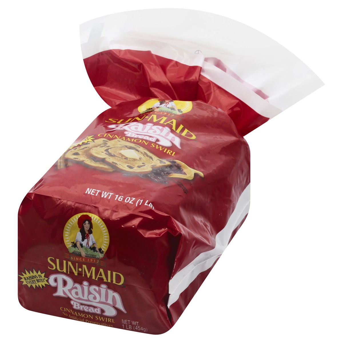 slide 9 of 9, Sun-Maid Cinnamon Swirl Raisin Bread 16 oz, 16 oz