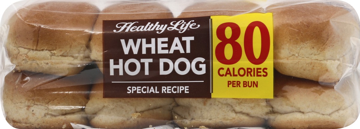 slide 1 of 5, Lewis Healthy Life Wheat Hot Dog Buns 8 ea, 8 ct