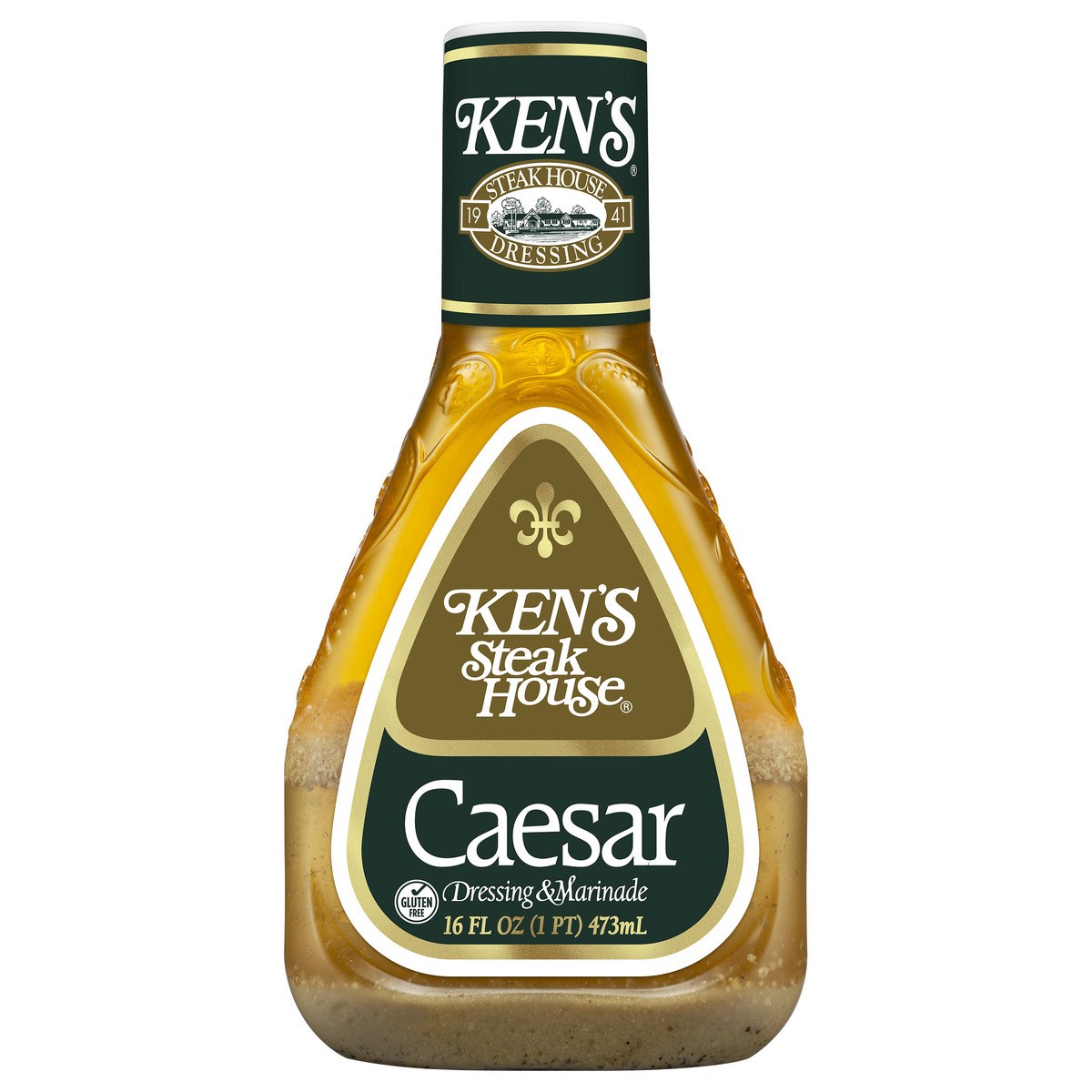 slide 1 of 12, Ken's Steak House Caesar Dressing & Marinade 16 oz, 16 oz