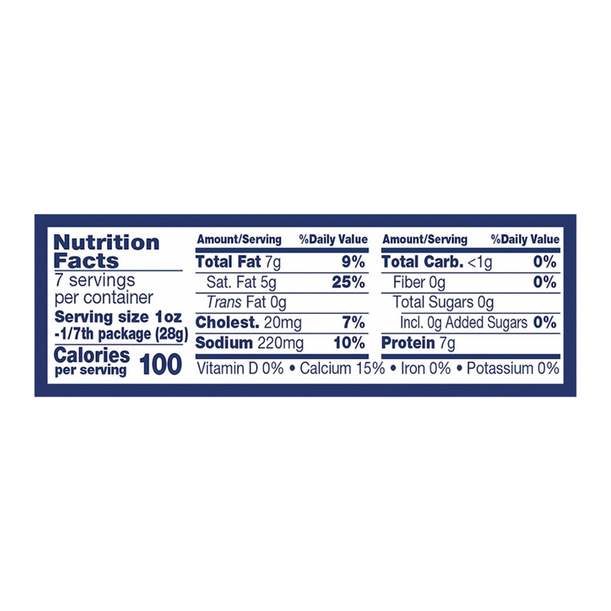 slide 3 of 8, Crystal Farms Cheese, Provolone, 7 oz