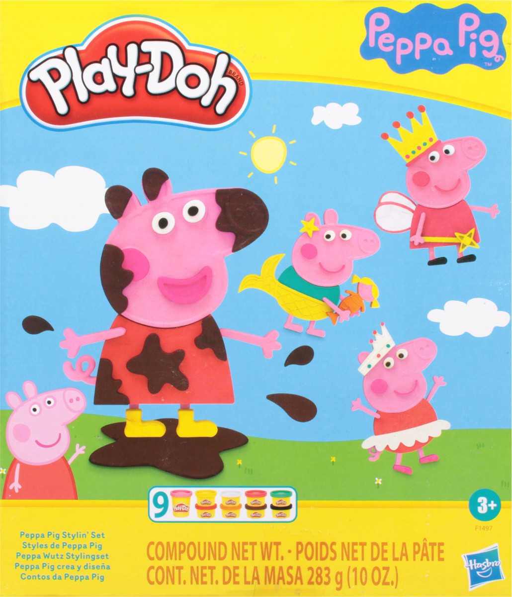 slide 5 of 13, Play-Doh Peppa Pig Stylin' Set 9 10 oz, 10 oz