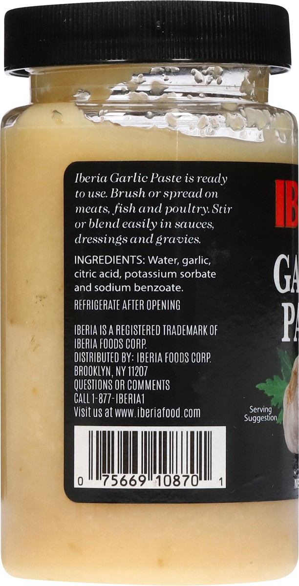 slide 10 of 14, Iberia Garlic Paste 8 oz, 8 oz