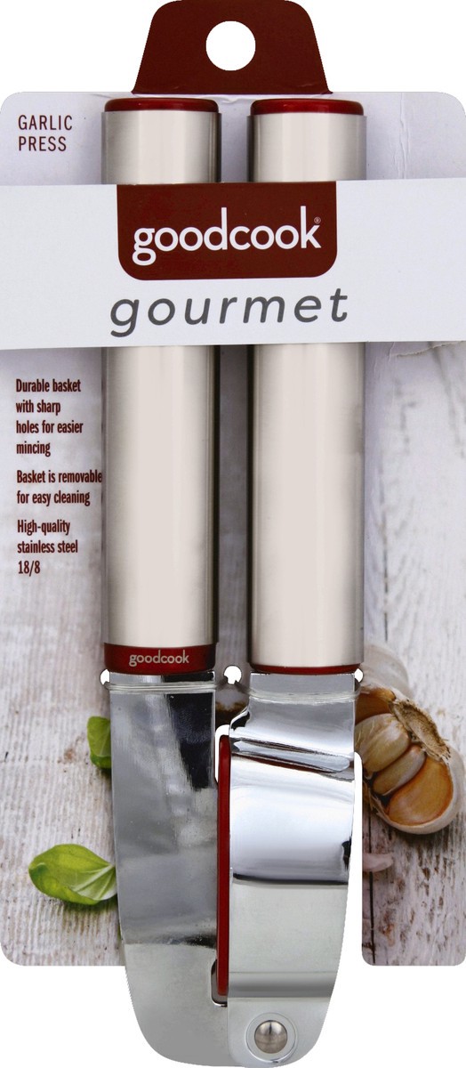 slide 2 of 2, Good Cook Gourmet Garlic Press, 1 ct