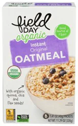 Field Day Organic Instant Oatmeal Original - 11.29 oz