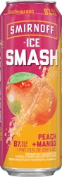 Smirnoff Ice Smash Peach Mango Beer 23.5 fl oz