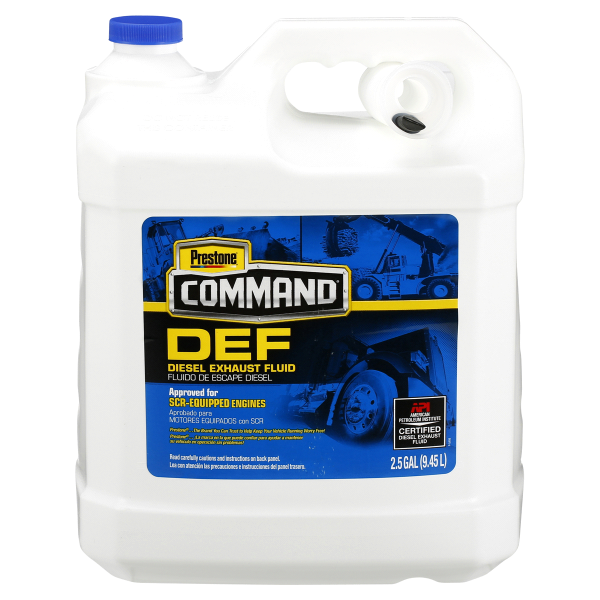 slide 1 of 5, Prestone Command Diesel Exhaust Fluid (DEF), 2.5 gal