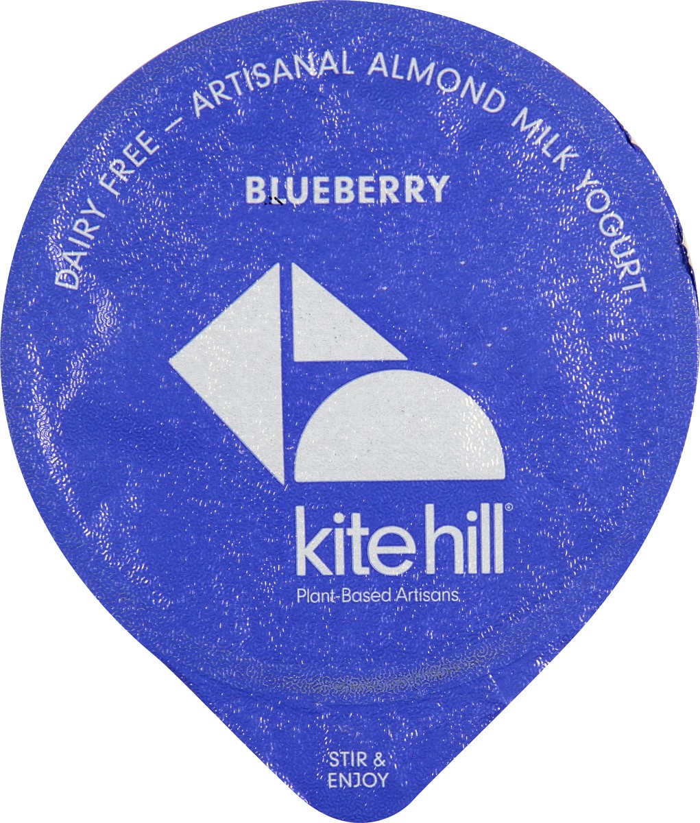 slide 4 of 9, Kite Hill Blueberry Almond Milk Yogurt, 5.3 oz