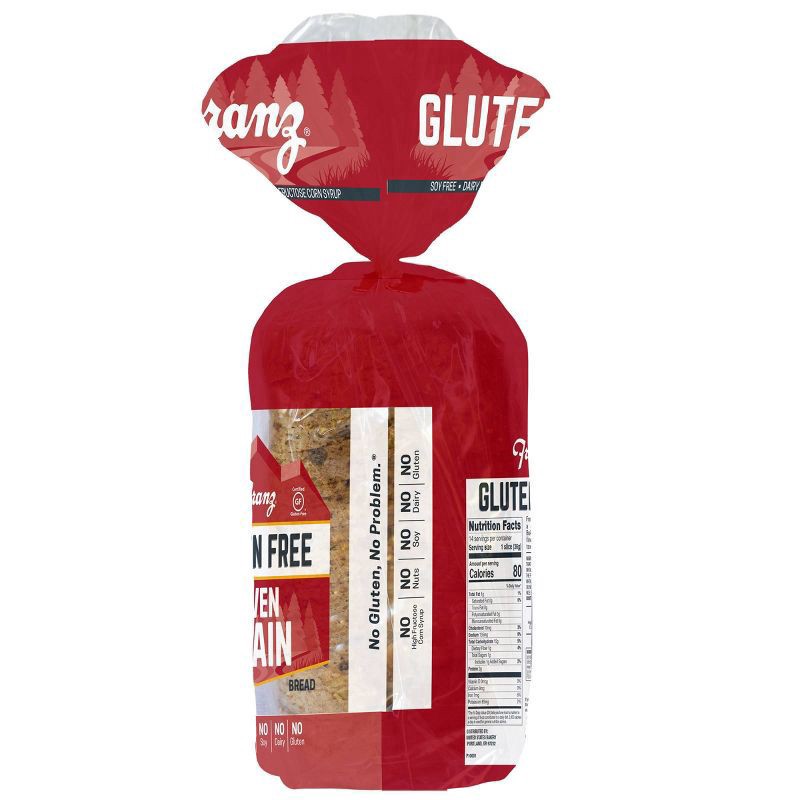 slide 6 of 6, Franz Gluten Free 7 Grain Gluten Free Bread 18oz, 18 oz