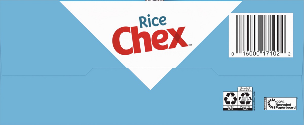 slide 10 of 12, Chex Rice Chex Gluten Free Breakfast Cereal, Made with Whole Grain, Family Size, 18 oz, 18 oz