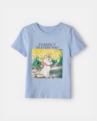 Carter's Girls Disney The Aristocats Graphic Tee - Blue, 6-6X