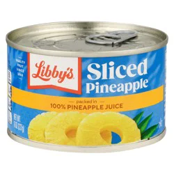 Libby's Sliced Pineapple 8 oz