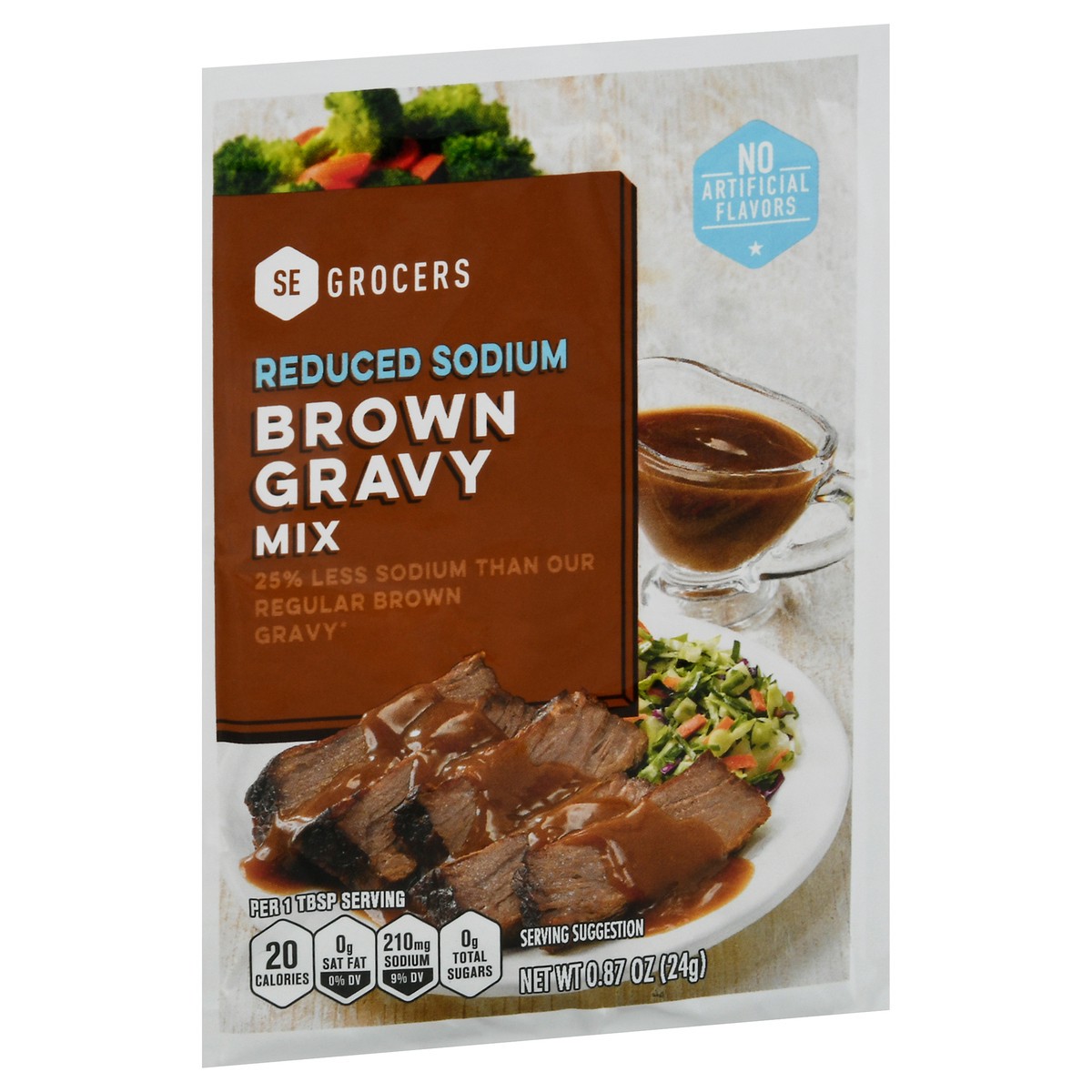slide 5 of 14, Se Grocers Ls Brown Gravy Mix, 0.8 oz