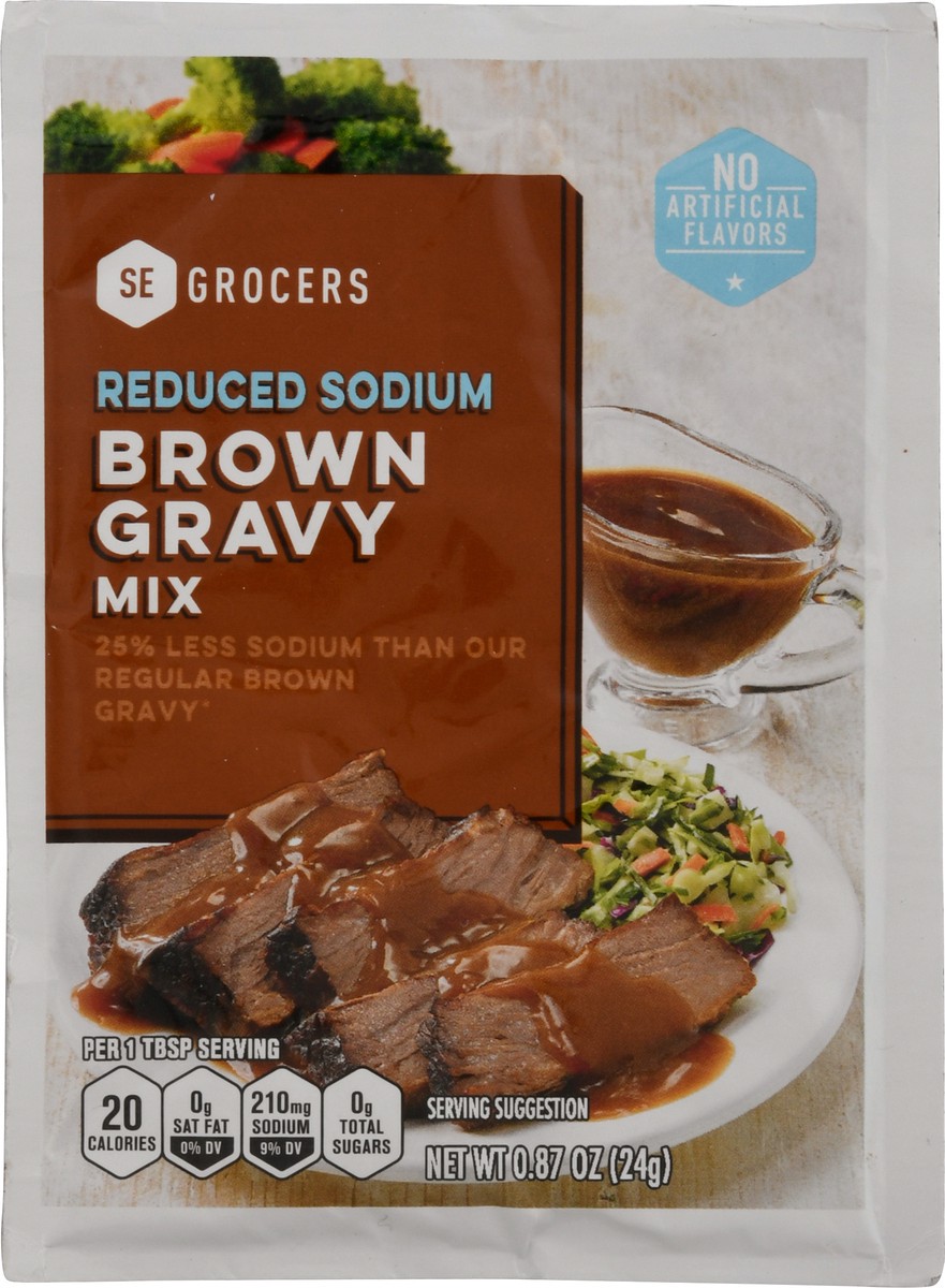 slide 13 of 14, Se Grocers Ls Brown Gravy Mix, 0.8 oz
