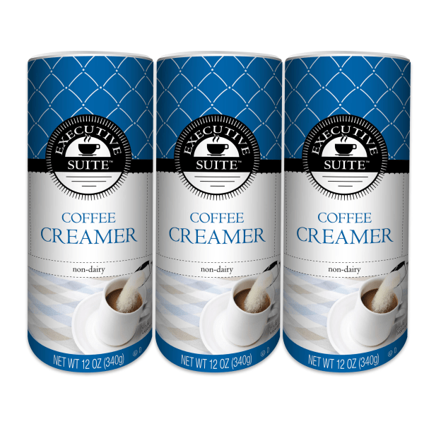 slide 1 of 2, Executive Suite Non-Dairy Coffee Creamer, 12 Oz, Pack Of 3 Canisters, 3 ct