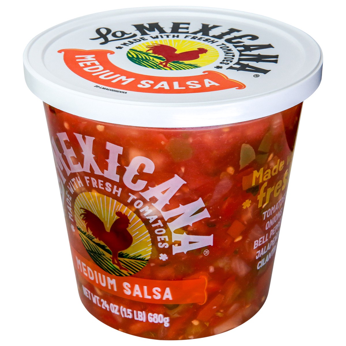 slide 9 of 13, La Mexicana Medium Salsa - 24 oz, 24 oz