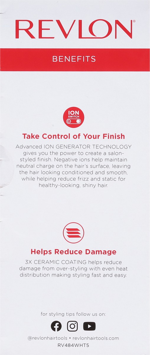 slide 7 of 11, Revlon Frizz Fighter Shine Booster Hair Dryer 1 ea, 1 ct