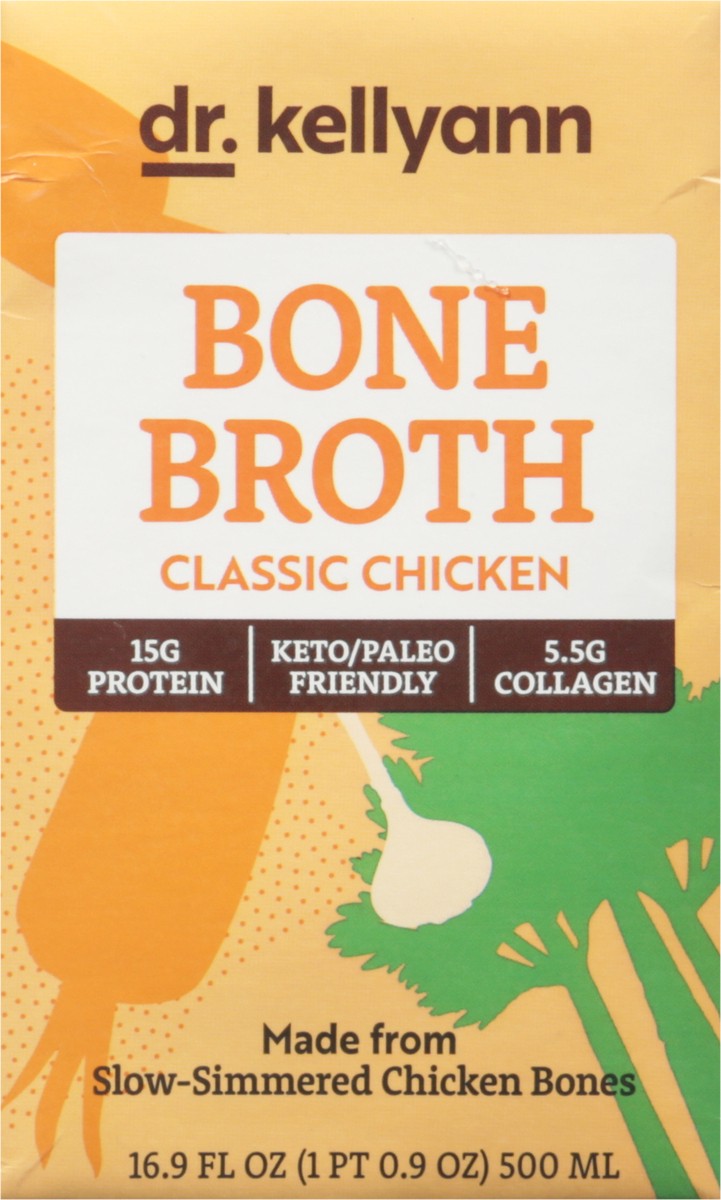 slide 4 of 9, Dr. Kellyann Bone Broth, Classic Chicken, 1 ct