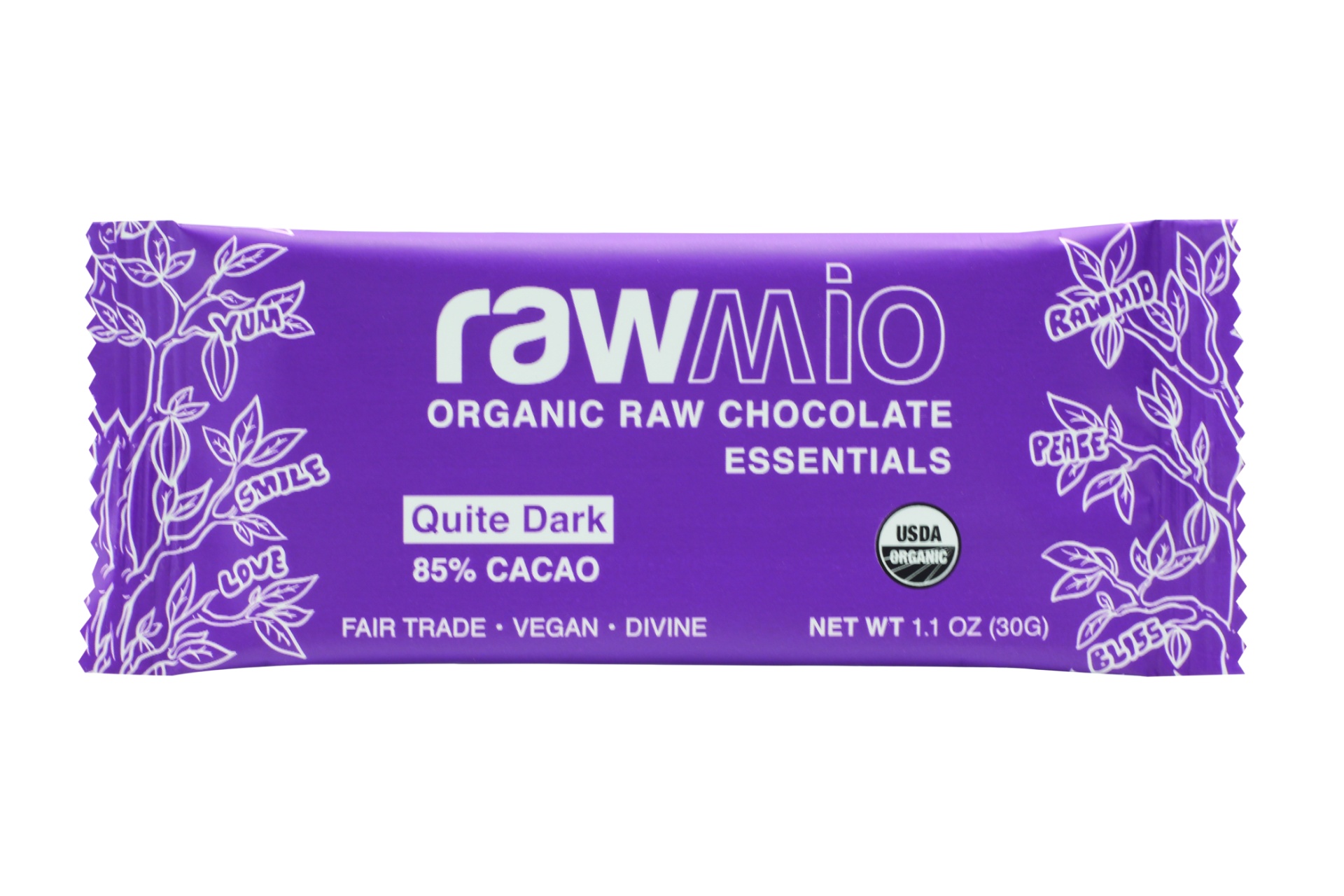 slide 1 of 1, Rawmio Essential Chocolate Bar - 85% Quite Dark, 1 ct