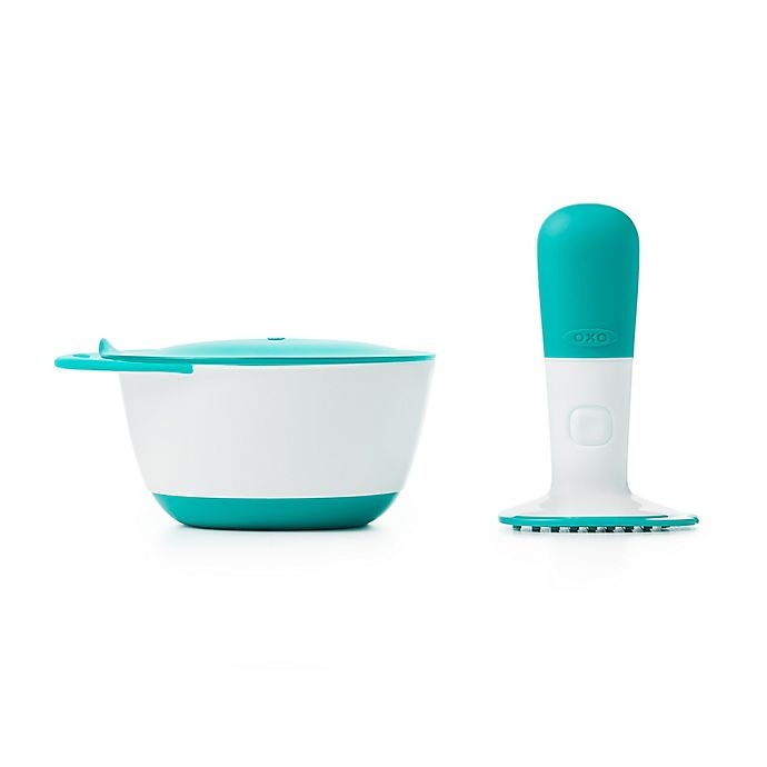 slide 6 of 13, OXO Tot Toddler Feeding Accessories Bundle - Teal, 1 ct