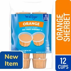 Kroger® Orange Sherbet Cups
