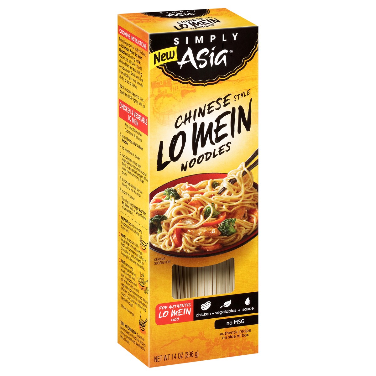 slide 2 of 9, Simply Asia Chinese Style Lo Mein Noodles, 14 oz
