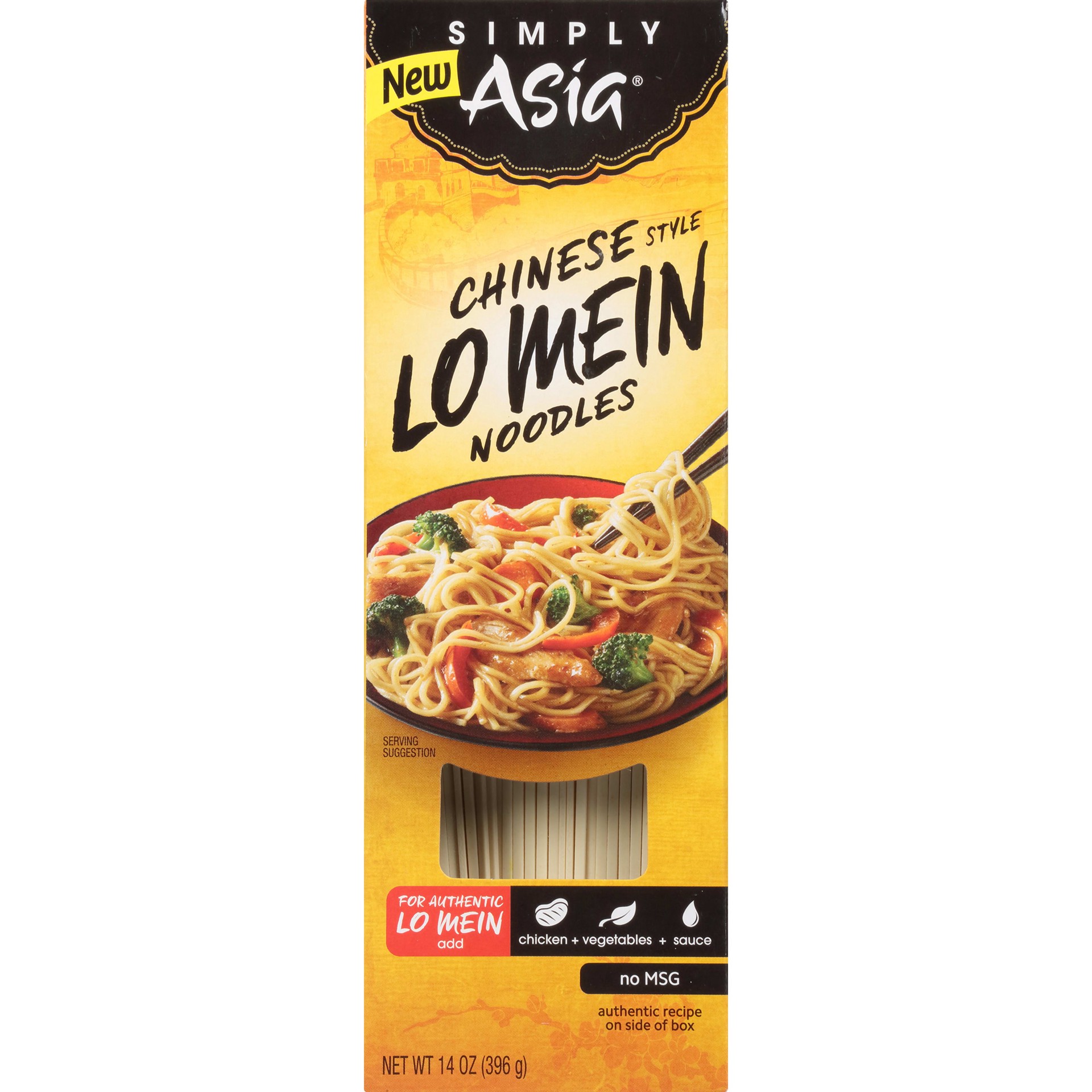 slide 1 of 9, Simply Asia Chinese Style Lo Mein Noodles, 14 oz