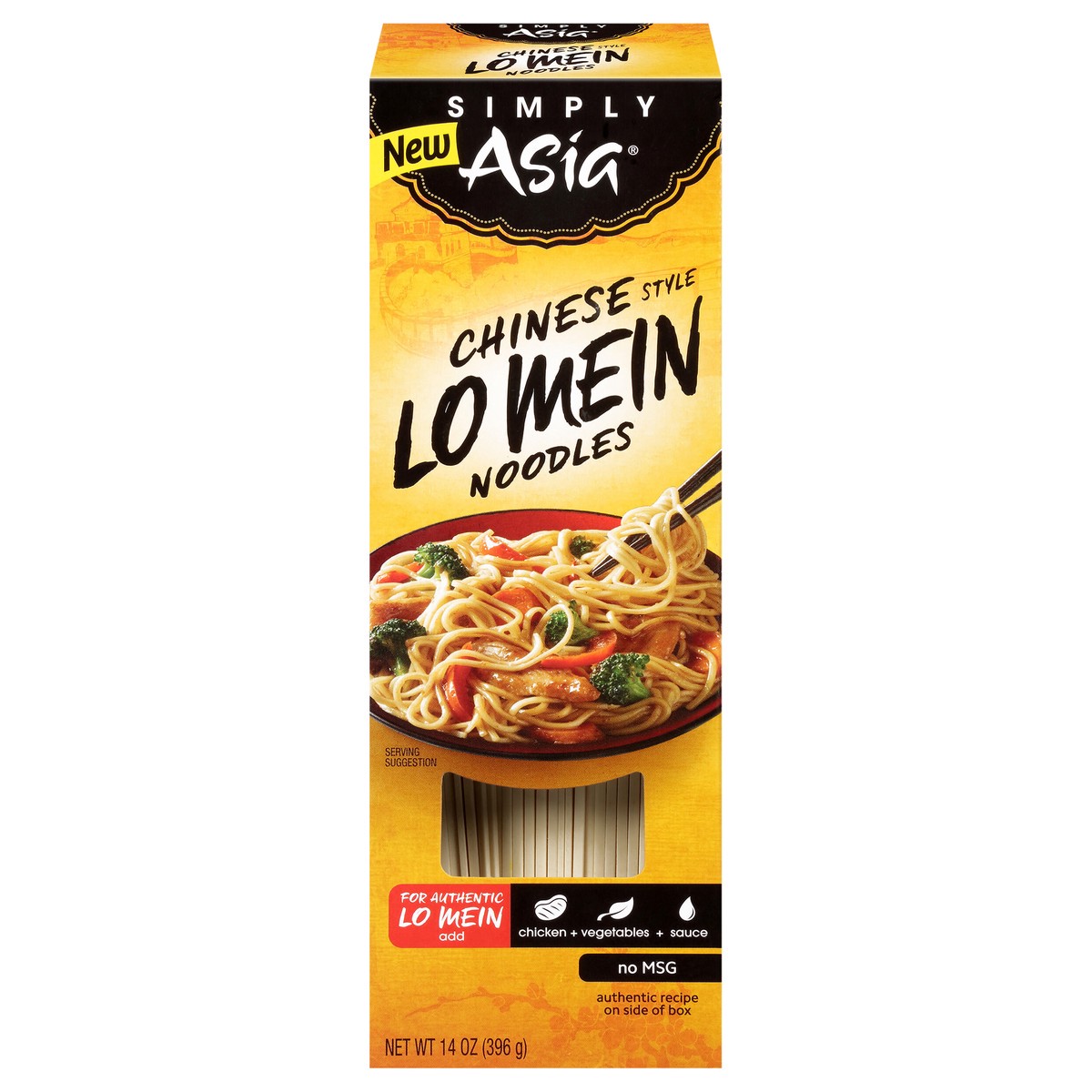 slide 1 of 9, Simply Asia Chinese Style Lo Mein Noodles, 14 oz