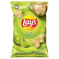 Lay's Potato Chips Limon Flavored 7 3/4 Oz