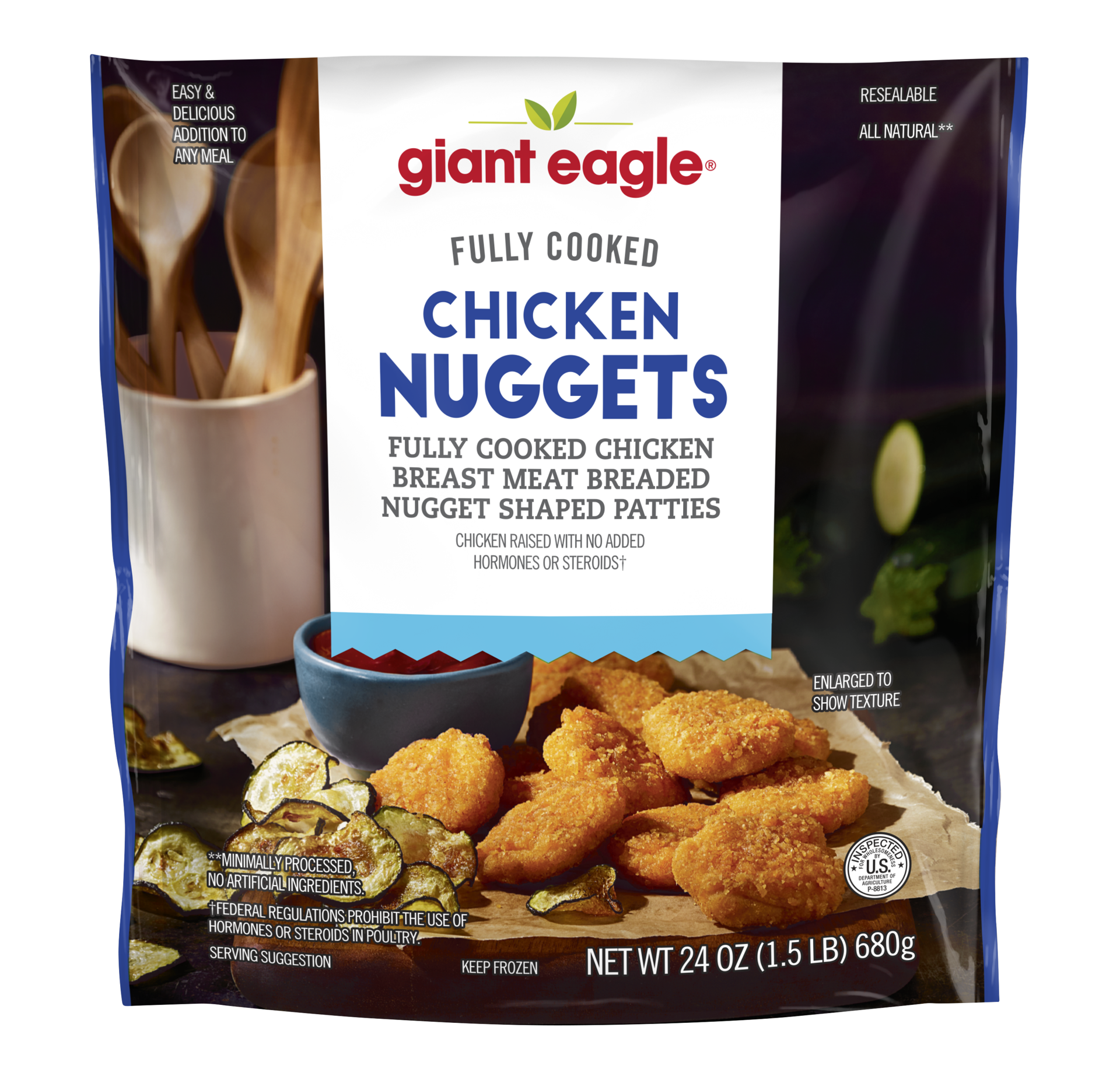 slide 1 of 1, Ge Chicken Nuggets, 24 oz