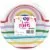 Kroger Entertainment Essentials Modern Rainbow 7-Inch Party Paper Plates