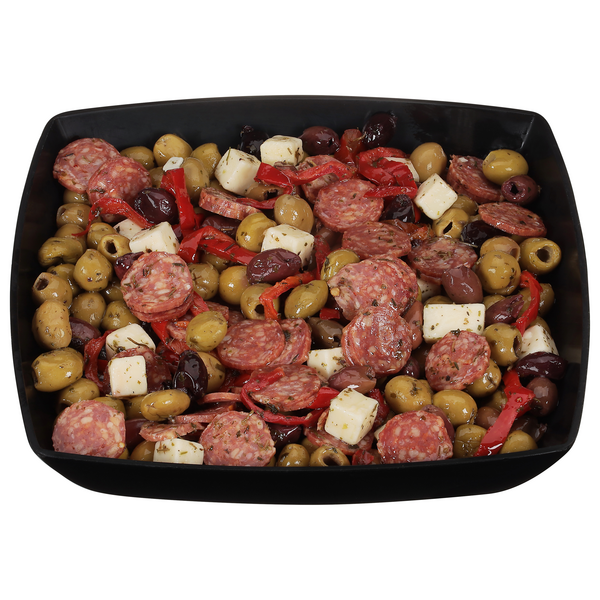 slide 1 of 1, Lunds & Byerlys L&b Salad Calabrese Antipasto, per lb