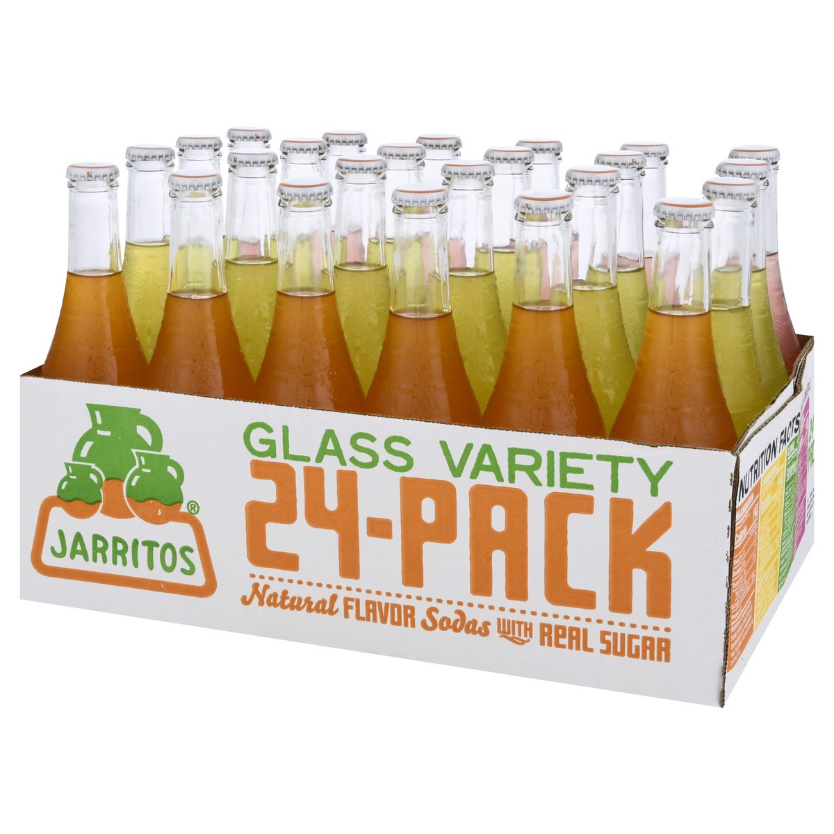 slide 2 of 12, Jarritos Assorted Soda 24 - 12.5 fl oz Bottles, 24 ct