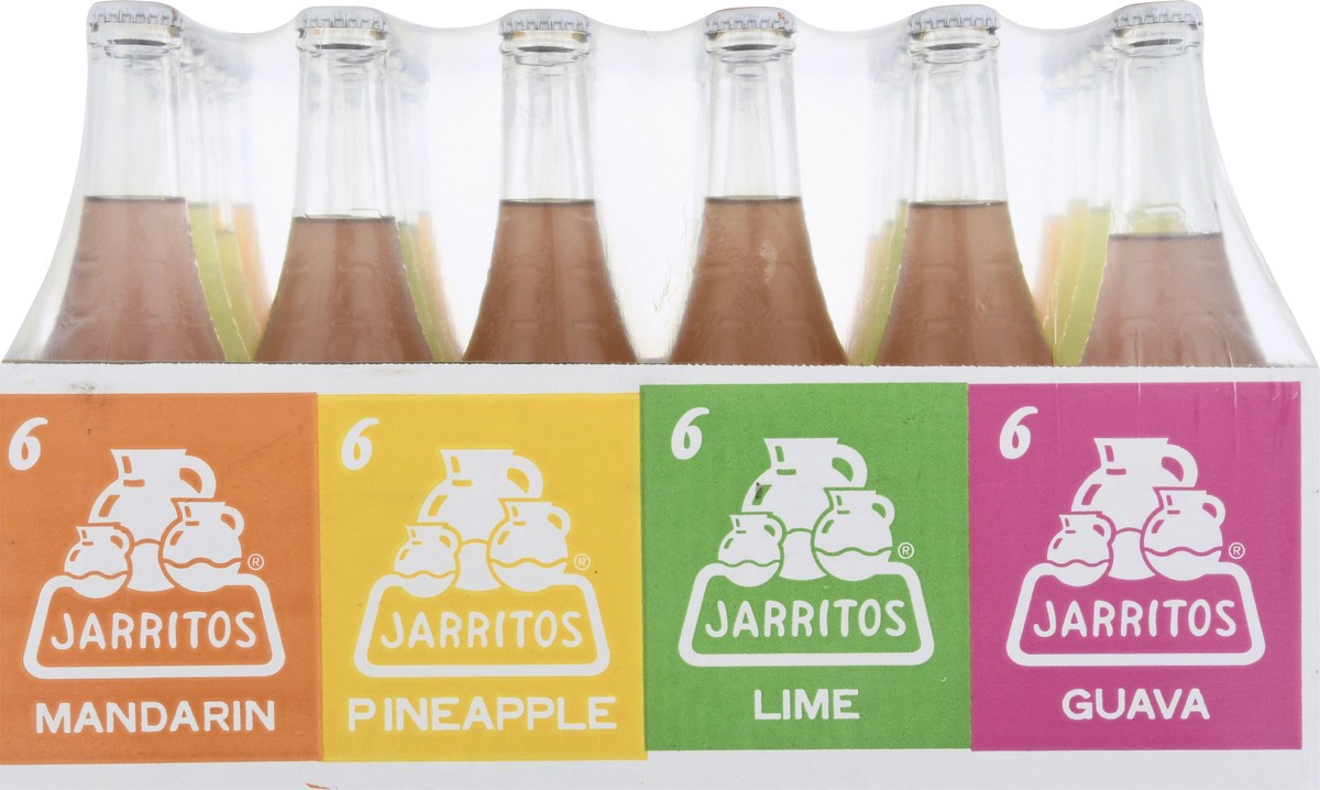 slide 6 of 12, Jarritos Assorted Soda 24 - 12.5 fl oz Bottles, 24 ct