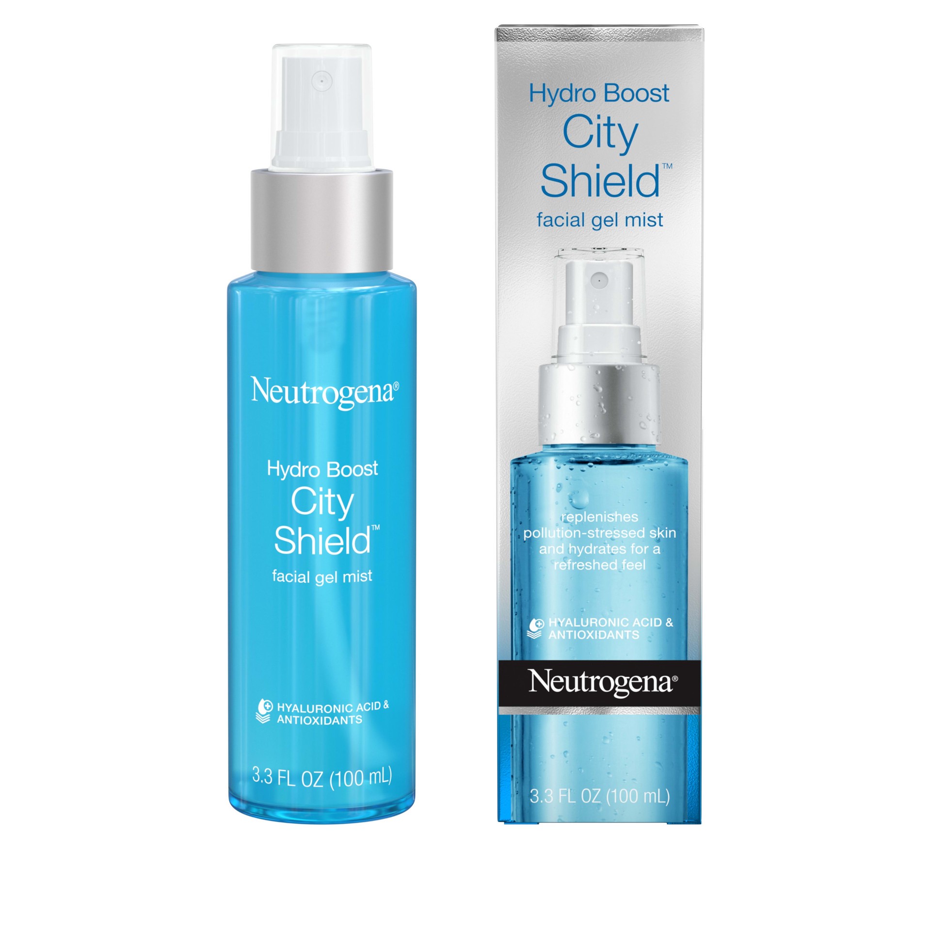 slide 3 of 5, NEUTROGENA Hydro Boost City Shield™ Facial Gel Mist, 3.3 Fl. Oz, 3.3 fl oz