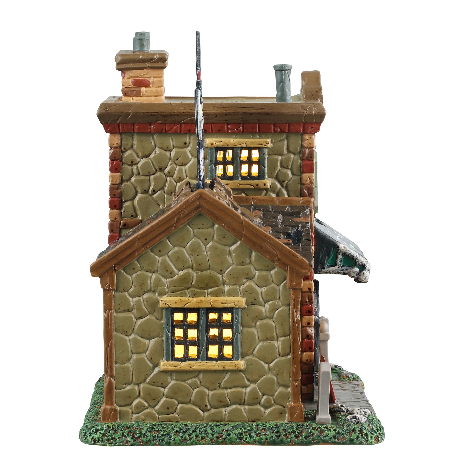 slide 2 of 3, Lemax Spooky Town Hocus Focus Undead Portrait Studio, 7 in x 7 in x 5 in