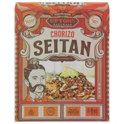 Upton's Naturals Chorizo Vegan Crumbles Seitan 8 oz