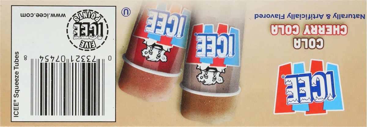 slide 9 of 9, ICEE Cola/Cherry Cola Freeze Tubes - 6 ct, 6 ct