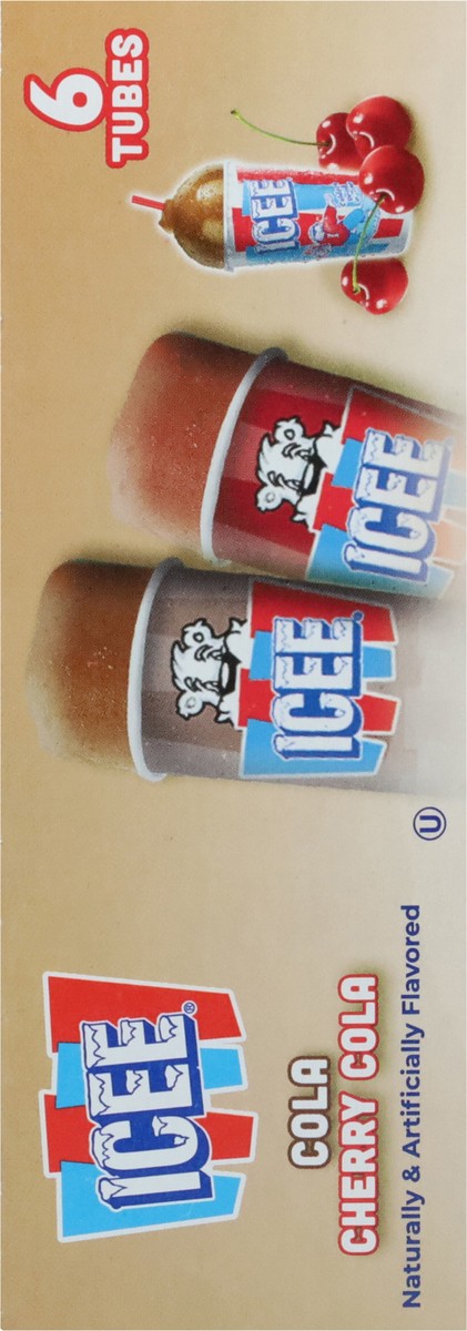 slide 6 of 9, ICEE Cola/Cherry Cola Freeze Tubes - 6 ct, 6 ct