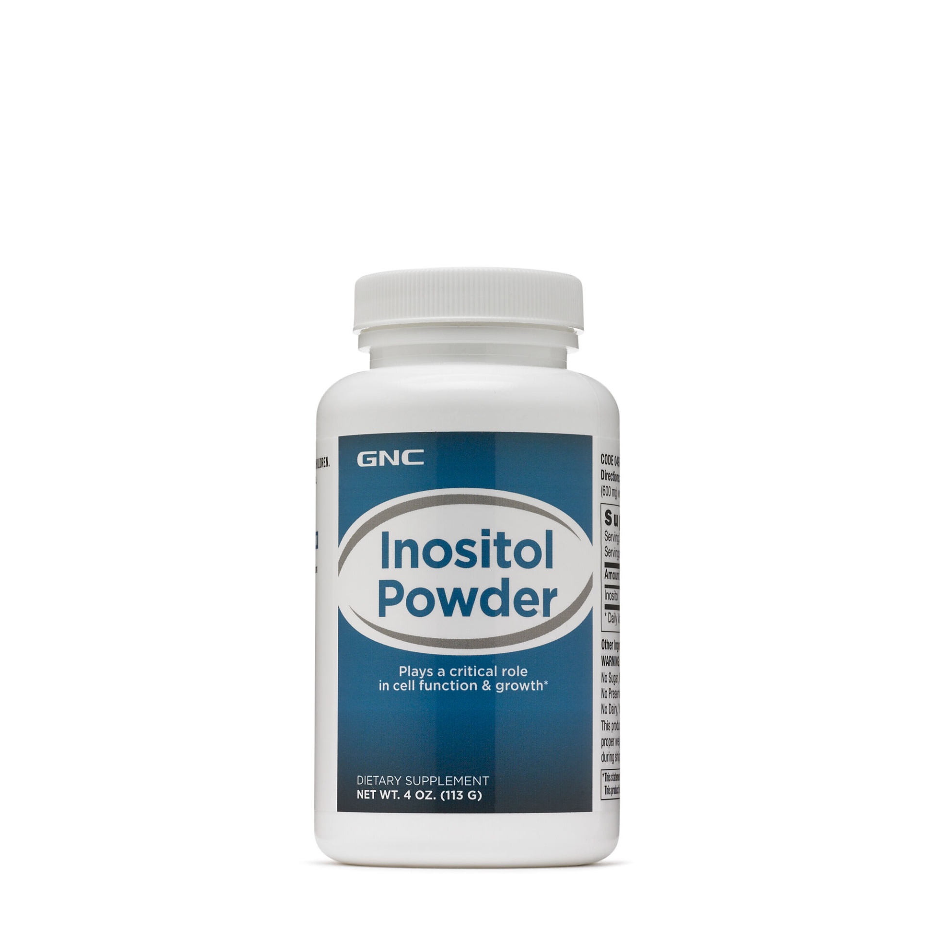 slide 1 of 1, GNC Inositol Powder, 4 oz