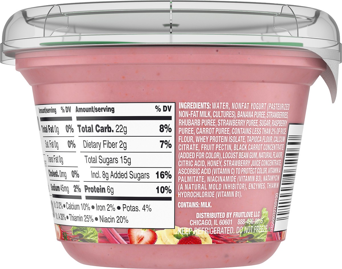 slide 8 of 8, Fruit Love Strawberry Banana Twirl Spoonable Smoothie, 5.3 oz