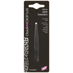 Studio M Pro Deluxe Slant Tweezers